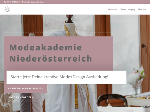 Website – Modeakademie